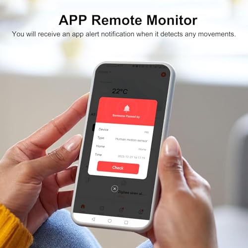 Sensor de movimiento WiFi, detector de movimiento inteligent
