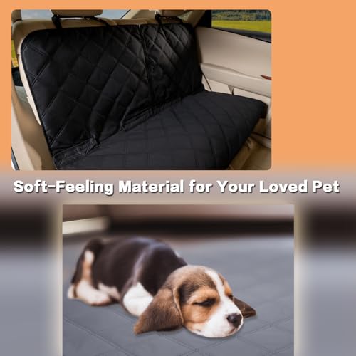 Funda de asiento de coche para perro, protector de asiento t
