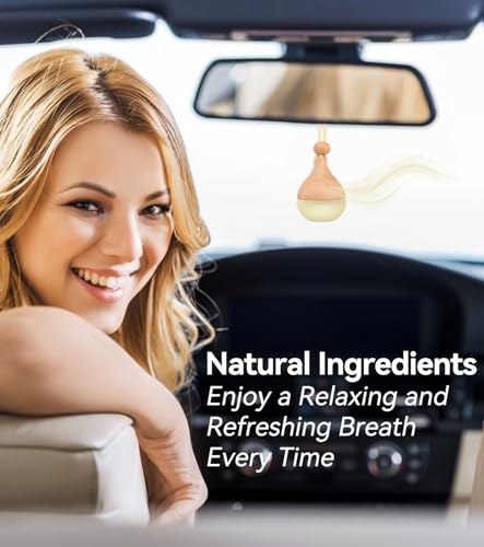 Ambientador colgante de coche para mujer, tecnología desodor