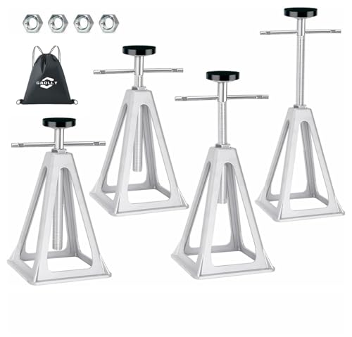 Soportes de aluminio de perfil bajo de 3 toneladas (6600 lib