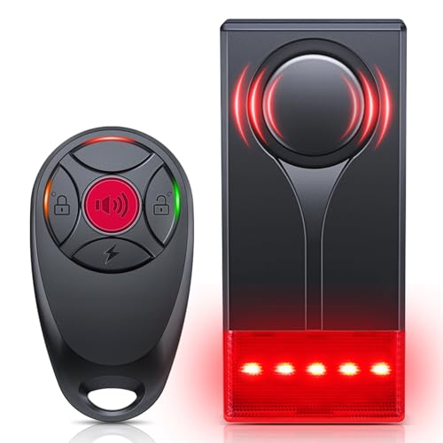 Alarma de vibración para automóvil con control remoto, alarm