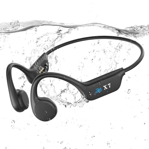 Auriculares de natación de conducción ósea, IP68 impermeable