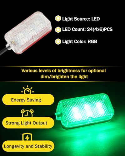 Luces interiores LED para automóvil, iluminación ambiental d