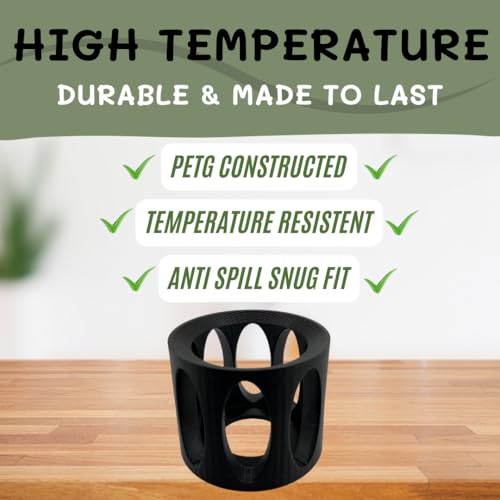 Adaptador delgado para portavasos de lata, ajuste universal