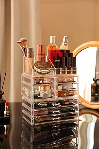 Cq acrylic – Organizar cúbico para almacenar maquillaje y co