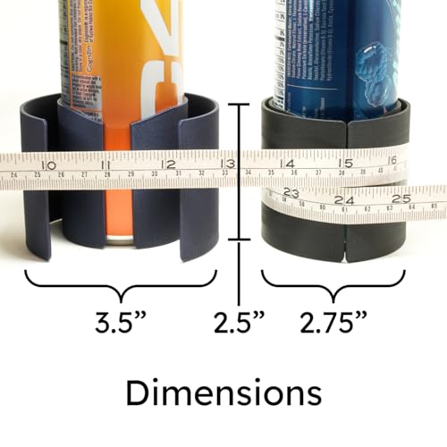 C² Adaptador de portavasos flexible para bebidas energéticas