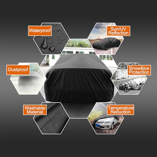 uxcell Funda impermeable para automóvil para todo tipo de cl