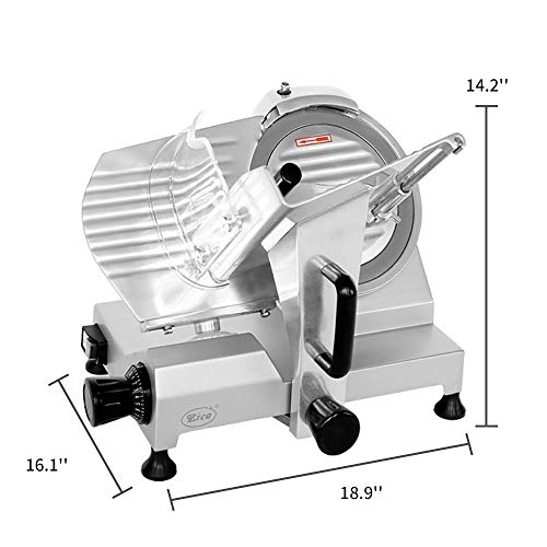 Zica 10 "ZBS-10A Hoja de Acero Inoxidable Eléctrica Deli Car
