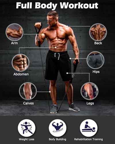 Zacro Bandas de resistencia para entrenamiento, bandas de re