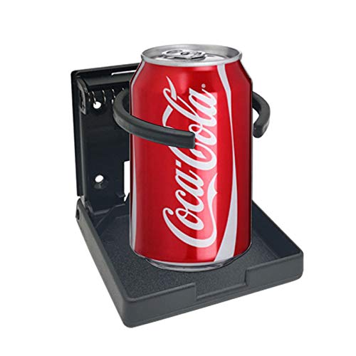 2 soportes plegables ajustables para bebidas con tornillos/p