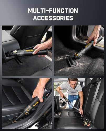 Fanttik Slim V8 Mate - Aspiradora inalámbrica para automóvil