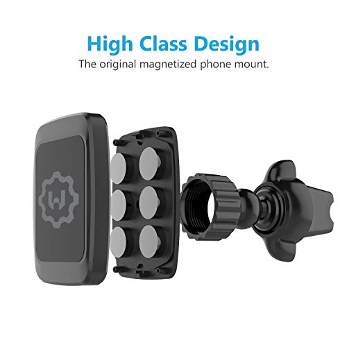 WixGear Soporte magnético para teléfono para automóvil, univ