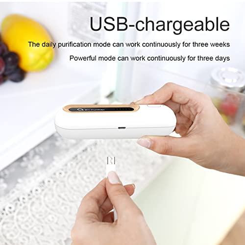 Desodorizador de refrigerador mini USB, desodorante portátil