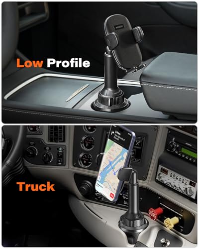 APPS2Car Soporte universal para teléfono para auto, brazo la