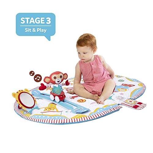 Yookidoo Circus Baby Playmat Gym. con móvil motorizado musical, almoha