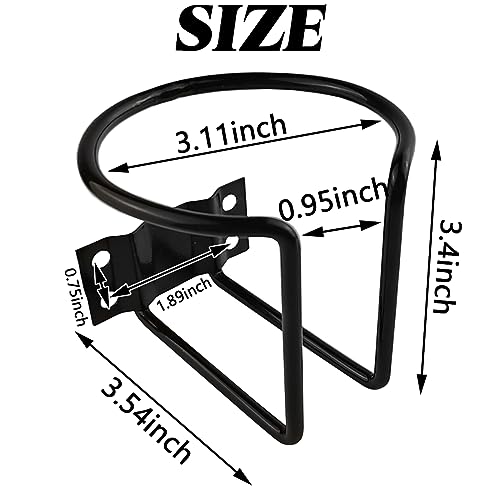 TIHOOD 2 portavasos para barco, universales, de acero inoxid