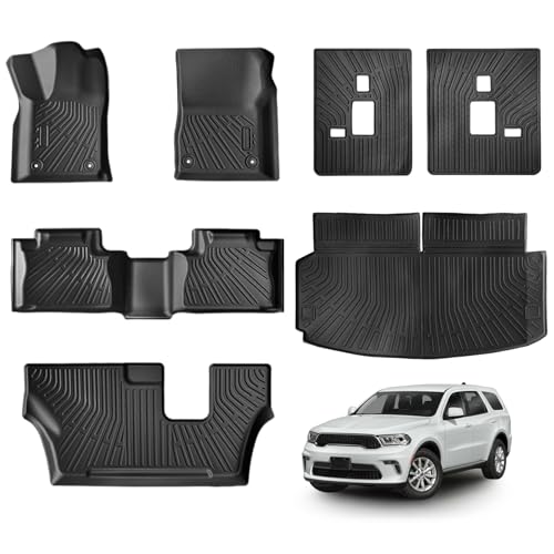 Juego de alfombrillas y forro de carga para Dodge Durango 20