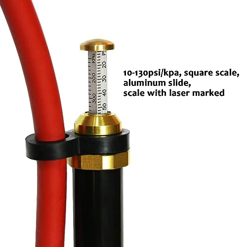 MEASUREMAN Inflador de neumáticos de estilo bayoneta resiste