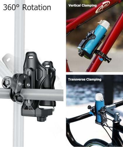 Kewig Portavasos antirrobo para motocicleta, tamaño extra gr