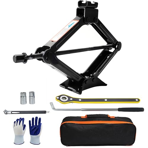 Kit de gato de automóvil de 2 toneladas para automóvil, kit