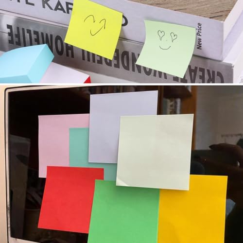 ZIIYAN Notas adhesivas de 3 x 3 pulgadas, 16 blocs de notas