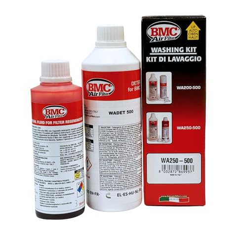 BMC (WA250-500) Kit completo de lavado de filtro de aire aut