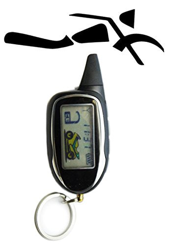 Sykik Rider - Alarma de motocicleta de 2 vías con control re