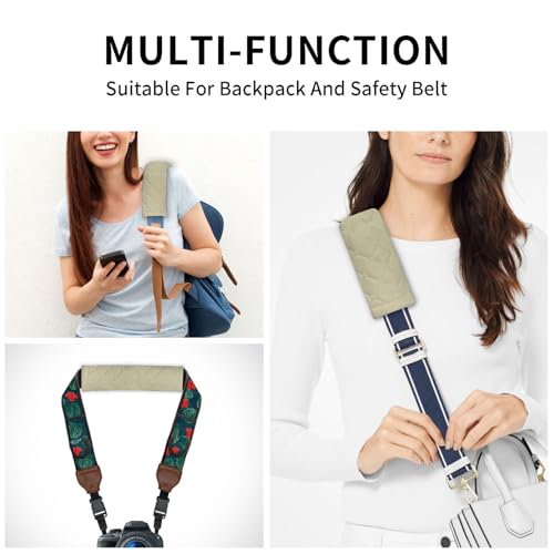 2 fundas suaves para cinturón de seguridad de automóvil, alm