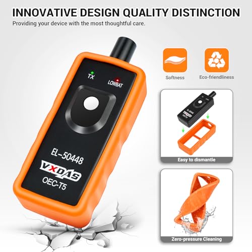 VXDAS EL-50448 TPMS Herramienta de reinicio para sensor de p