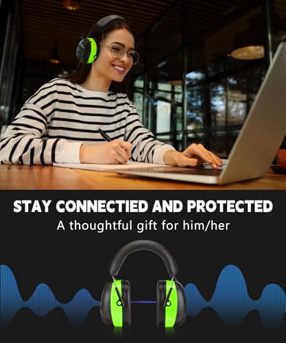 ZOHAN 037 Auriculares de protección auditiva Bluetooth con b