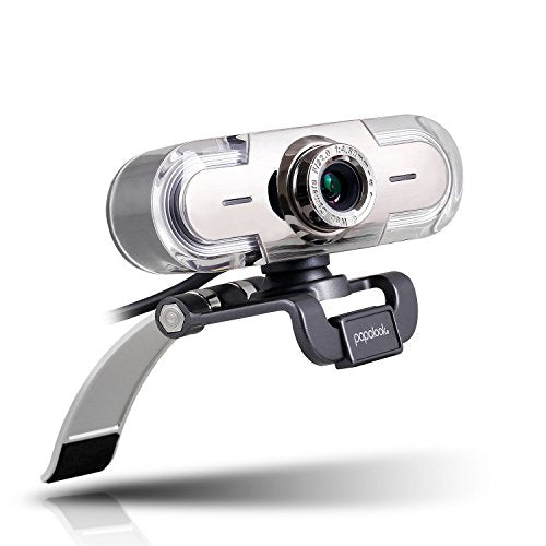 papalook Cámara web PA452 Full HD 1080P con micrófono, cámar