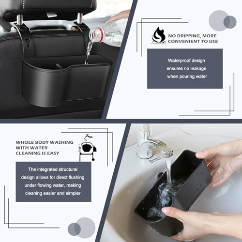 Soporte de comida para asiento trasero de automóvil, soporte