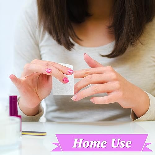 1000 toallitas de gel para quitar esmalte de uñas, almohadil