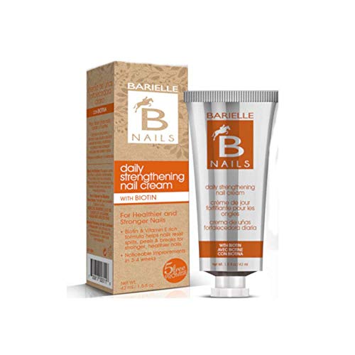 Barielle Nails - Crema de uñas fortalecedora diaria con biot