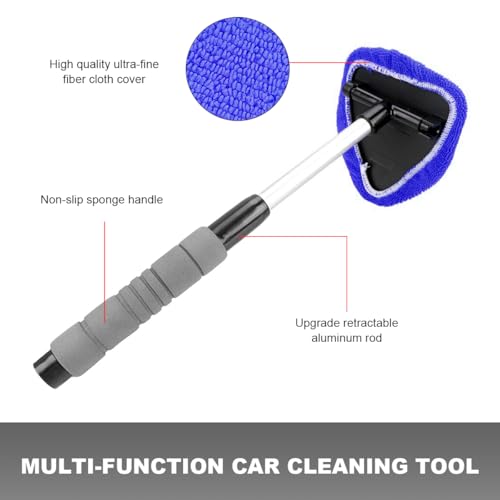 Car Windshield Cleaning Tool, Automotive Window Cleaner with