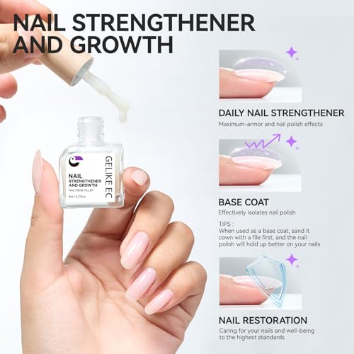 Gelike EC Nail Ridge Filler: Tratamiento natural para el cre