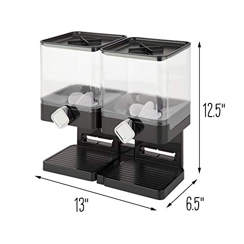 Zevro Dispensador individual de comida seca edición compacta
