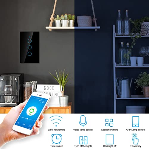 123 gang light for wall 3 gang 3 way smart switch 3way senso