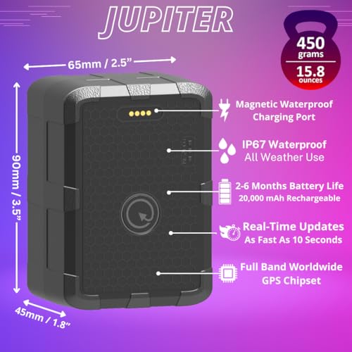 (Júpiter) - Rastreador GPS magnético impermeable para vehícu