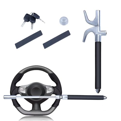 Cerradura antirrobo para volante, cerraduras retráctiles, di