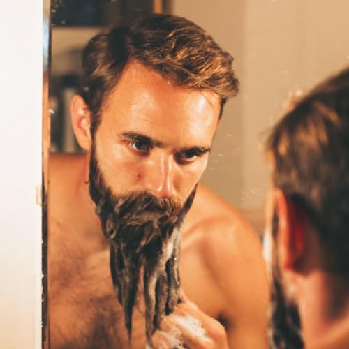 ZEUS Set de acondicionador para barba y lavado de barba con