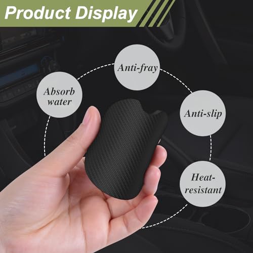 Nipichsha Portavasos para automóvil, posavasos para portavas