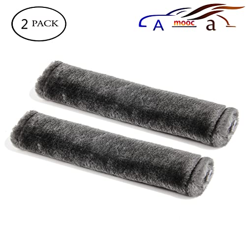 Amooca Funda universal para cinturón de seguridad de piel si