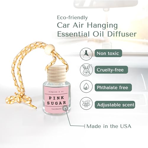 Simplee & Co - Difusor de aceite esencial para colgar en el