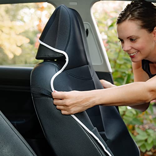 Gear - Paquete de 2 fundas de asiento de automóvil, de neopr