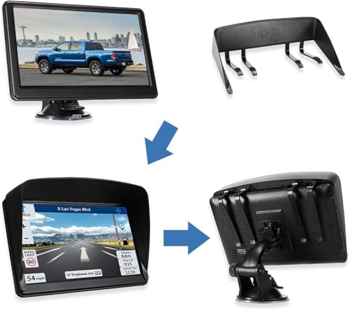 Navegación GPS para automóvil, pantalla táctil de alta defin