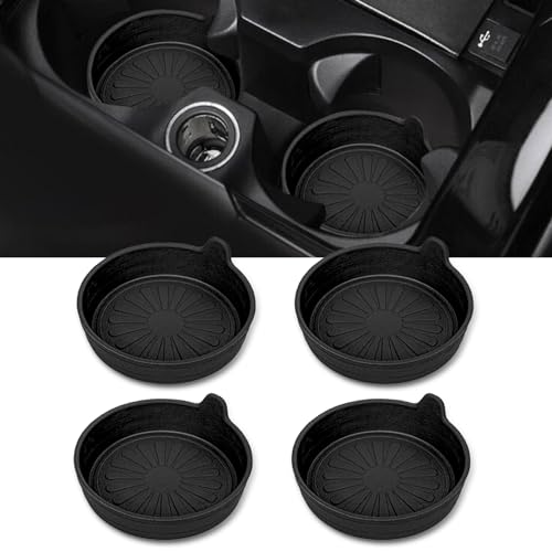 Pack-4 - Posavasos para automóvil, 2.5 pulgadas de identific
