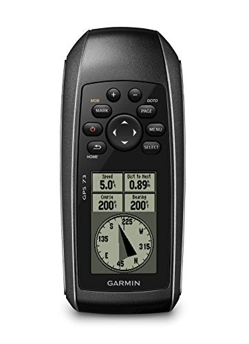 Garmin GPS 73, 2.6 pulgadas, negro
