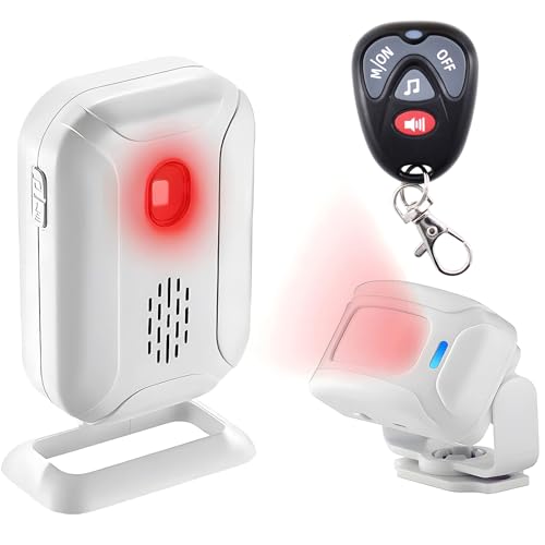 GREENCYCLE Timbre con sensor de puerta, timbre de puerta con