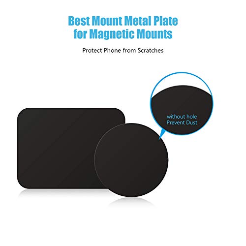 WixGear Soporte de placa de metal con adhesive para monturas